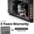 ICECO VL90 ProD 95 Quarts(90L) Dual Zone Portable Refrigerator, Multi Directional Lid, 12 Volt Refrigerator Home & Car Use