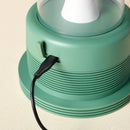 Portable LED Table Lantern with Bluetooth Speaker - Green