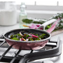 GreenPan Merten & Storck Steel Core Enameled 8-Inch Frypan - Chocolate Truffle
