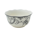 16pc Porcelain Dinnerware Set - Floral Round Dish Set