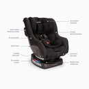 Rava Convertible Car Seat - Caviar