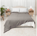 Waffle Blanket - Charcoal
