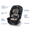 Slim Fit 3-in-1 Convertible Car Seat - Jarret