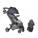 Metro+ Deluxe Compact Baby Stroller - London Grey