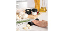 Garlic Crusher and Peeler Kitchen Tool - Black/White