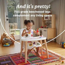 Table2Table Lux High Chair - White