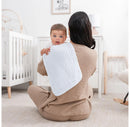 Large Muslin Burp Cloths - White, Pack of 10
