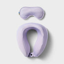 Neck Pillow and Eye Mask 2pc Set - Thistle