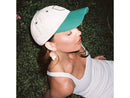 Tennis Hat - Cream/Green