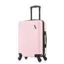 Lightweight Hardside Carry On Spinner Suitcase - Pink