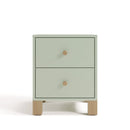 2 Drawer Nightstand - Sage