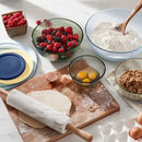 Coloured Mixing Bowl Set with Lids, 8-pieces