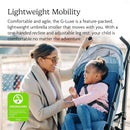 G-Luxe Light Weight Stroller - Greyson (Charcoal Mélange/Carbon Frame)