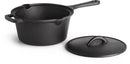 Cast Iron Sauce Pan with Lid