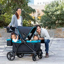Expedition 2-in-1 Stroller Wagon Plus - Ultra Gray