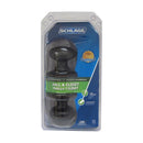 Schlage Plymouth Aged Bronze Passage Lockset 1-3/4 in., Pack of 4