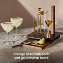 9-Piece Bar Tool Set with Prep Board, Mixing Glass