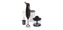 3-in-1 Immersion Hand Blender with Whisk - Black