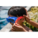 Kids' Swim Mask with Fabric Strap - Blue