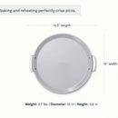 15" Pizza Baking Pan - Gray