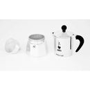 3 Cup Moka Stovetop Espresso Maker - Silver