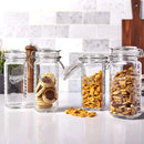 Mini Clamp Jars Set of 4 - 22oz Glass