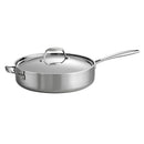 Tri-Ply Clad Deep Saute Pan - Silver