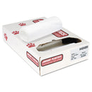 Jaguar Industrial Strength Commercial Can Liners Flat Pack, 45 Gal, 13 Microns, 40" X 48", Natural, 200/Carton - JAGH4048H