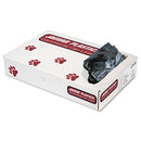 Jaguar Industrial Strength Low-Density Commercial Can Liners, 10 Gal, 0.35 Mil, 24" X 23", Black, 500/Carton - JAGL2423L