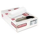 Jaguar Industrial Strength Commercial Coreless Roll Can Liners, 60 Gal, 13 Microns, 38" X 60", Natural, 200/Carton - JAGRH3860H