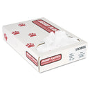 Jaguar Industrial Strength Low-Density Commercial Can Liners, 60 Gal, 0.7 Mil, 38" X 58", White, 100/Carton - JAGVW3858X