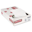 Jaguar Industrial Strength Low-Density Commercial Can Liners, 33 Gal, 0.9 Mil, 33" X 39", White, 100/Carton - JAGW3339X