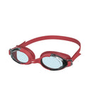 Junior Seaspray Swim Goggles - Red - Anti-Fog, Adjustable Strap