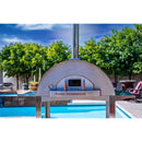 Karma 55"-304 Stainless Commercial, Wood  Oven Counter Top