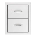Summerset 17" Double Drawer Masonry Frame Return