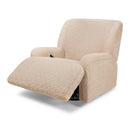 Winslow Extra Wide Recliner and Swivel Glider - Chai Shearling