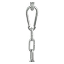 Trapeze Swing with Vinyl Coated Chain - Orange