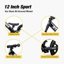 Balance Bike with Rocking Base - Black