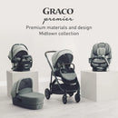 Premier Modes Lux 3-in-1 Stroller - Midtown