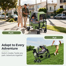 Stroller Wagon for 2 Kids - Meadow Green