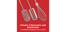 6 Speed Hand Mixer - White