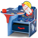 Space Adventures Chair Desk with Storage Bin - Blue
