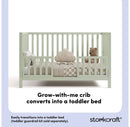 Morningside 5-in-1 Convertible Crib - Sage