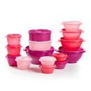 30pc Heritage Food Storage Container Set Pink