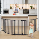 Extra Wide Baby Gate - Black