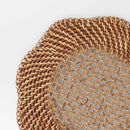 2pk woven Charger Dark Walnut - Threshold™