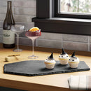 Halloween Slate Coffin Serve Board - Black
