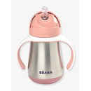 Stainless Steel Straw Cup - Pink