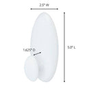 3M Command Large Plastic Hook 5 in. L 1 pk