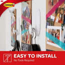 3M Command Large Plastic Hook 5 in. L 1 pk